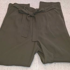 Dress pants with tie